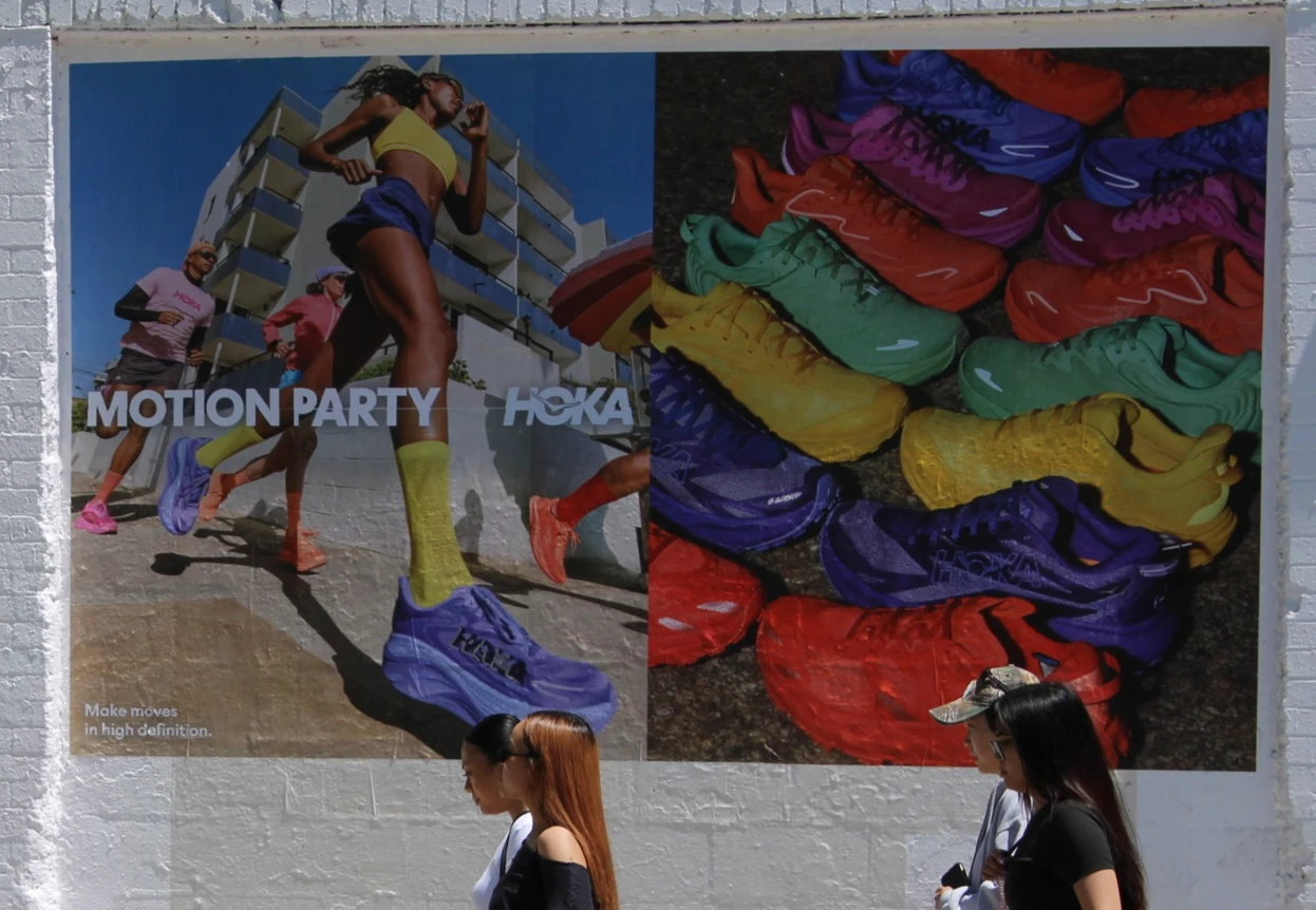 HOKA · Motion Party wall mural